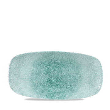 Raku Jade Green Chefs' Oblong Plate 29.8 x 15.3cm